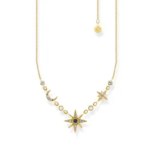 Thomas Sabo Damenketten Halskette königlicher Stern & Mond