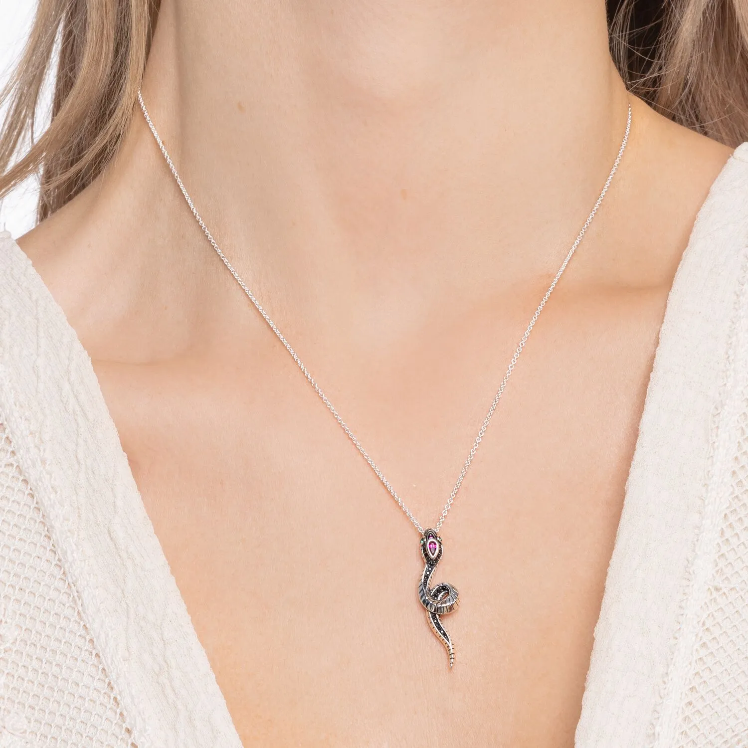 Thomas Sabo Damenketten Halskette Schlange