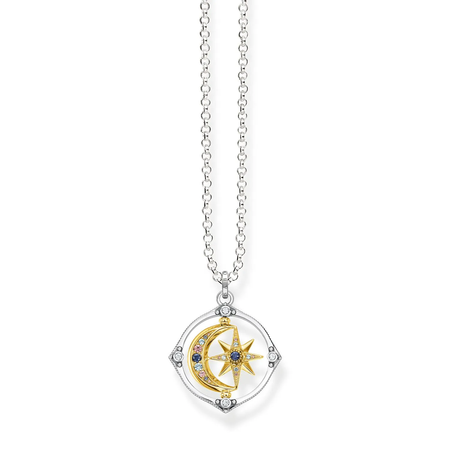 Thomas Sabo Damenketten Halskette Stern & Mond