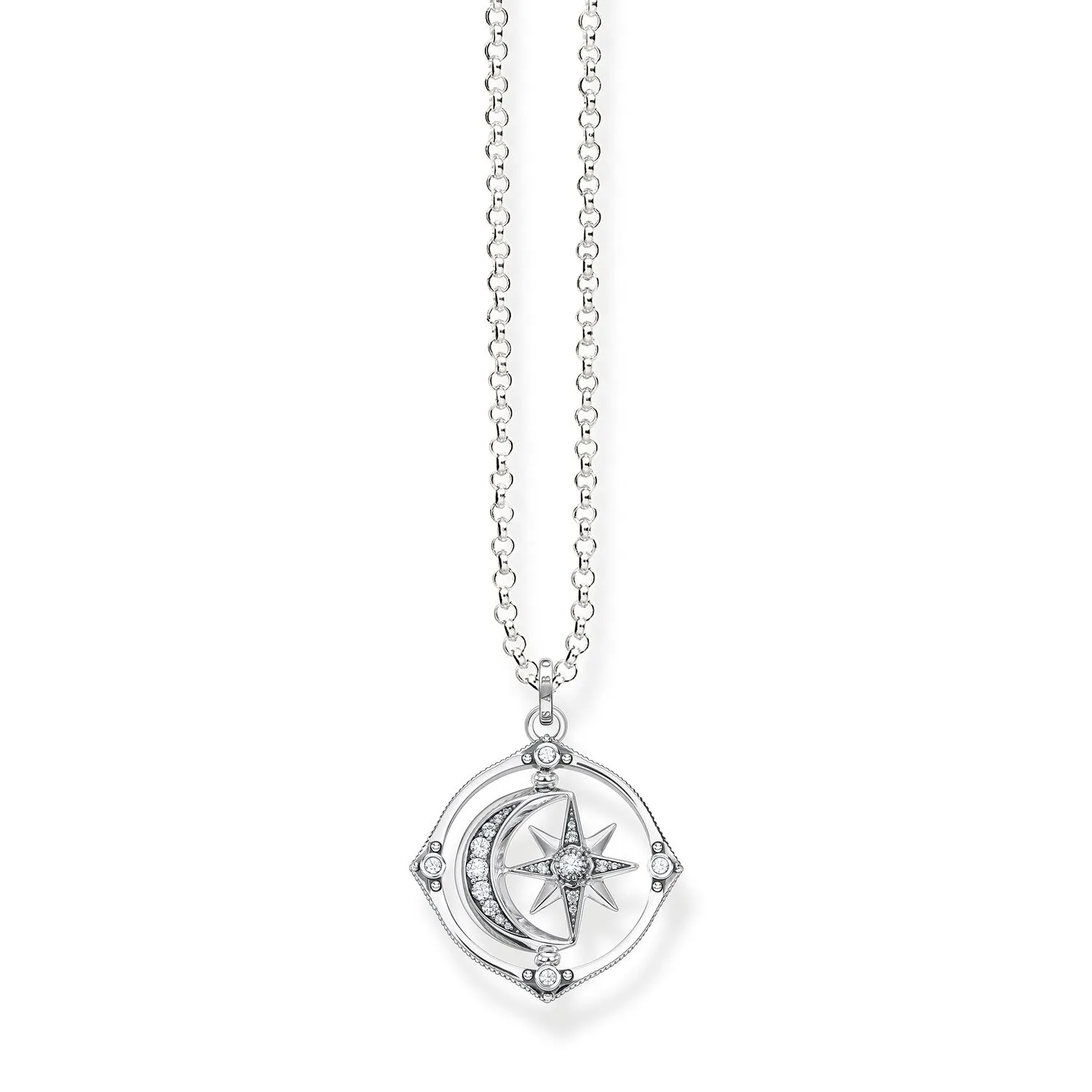 Thomas Sabo Damenketten Halskette Stern & Mond
