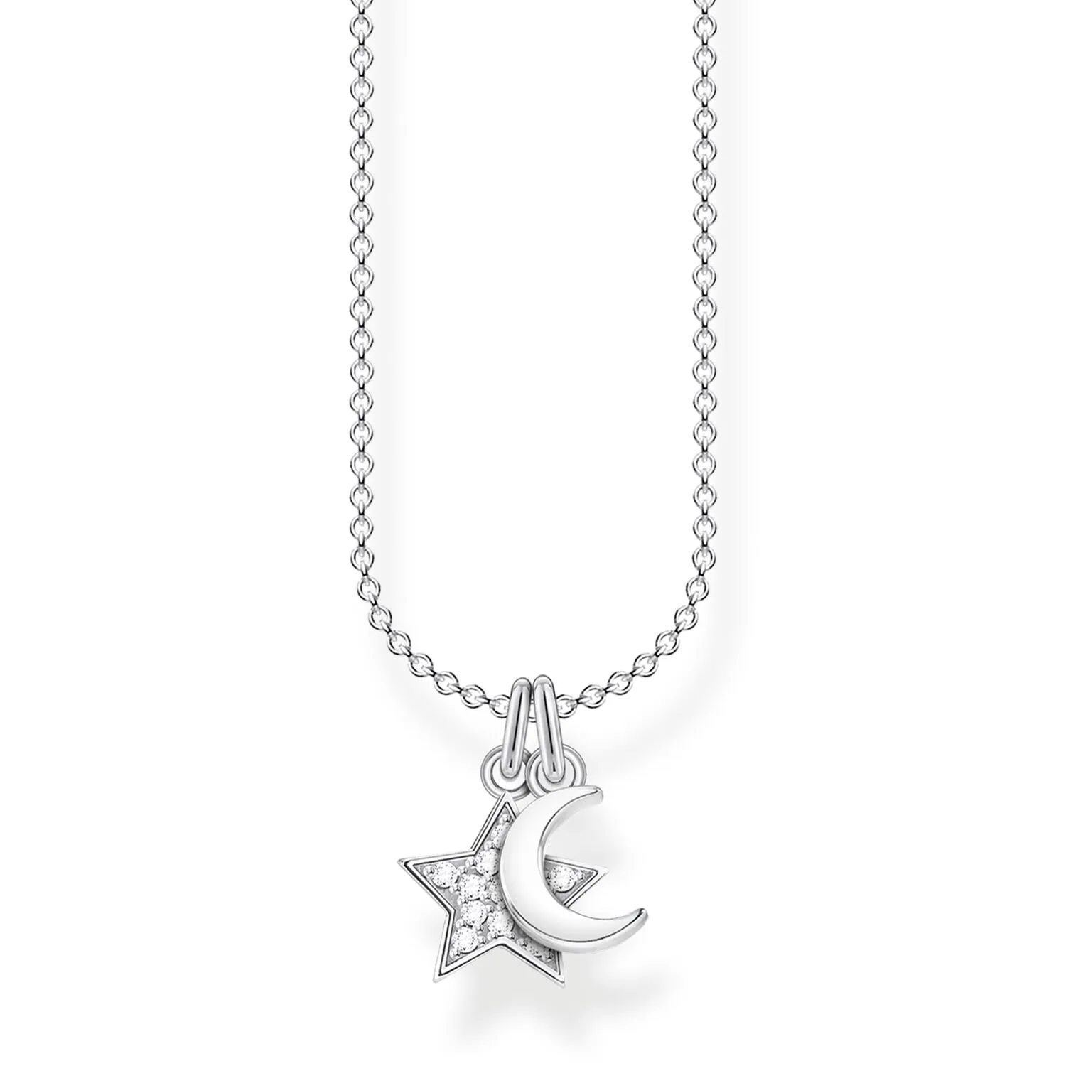 Thomas Sabo Damenketten Halskette Stern & Mond