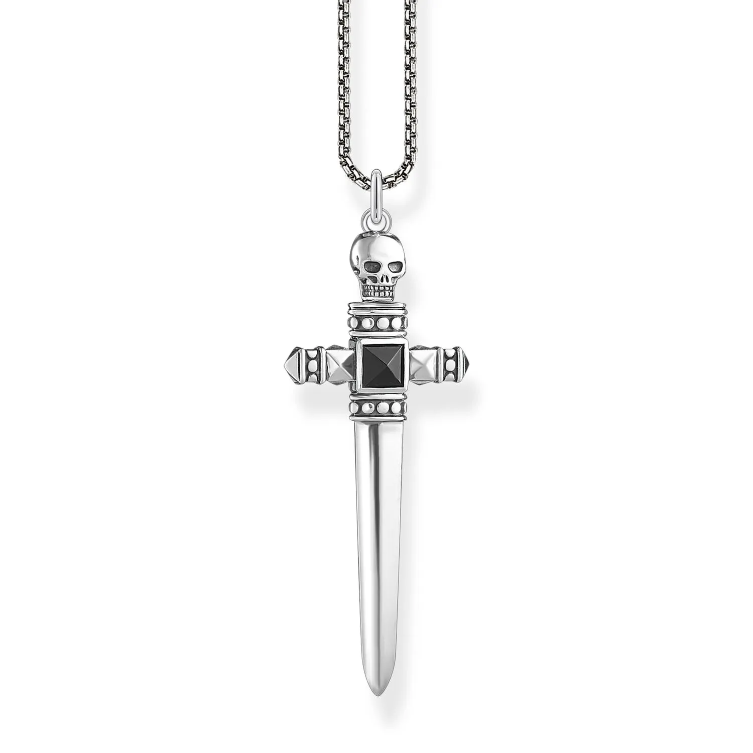 Thomas Sabo Damen Halsketten Kette Schwert Silber