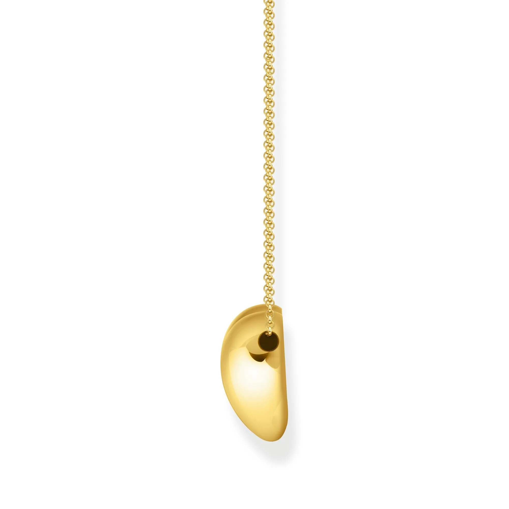 Thomas Sabo Damenketten Halskette mit Herz-Anhänger Gold