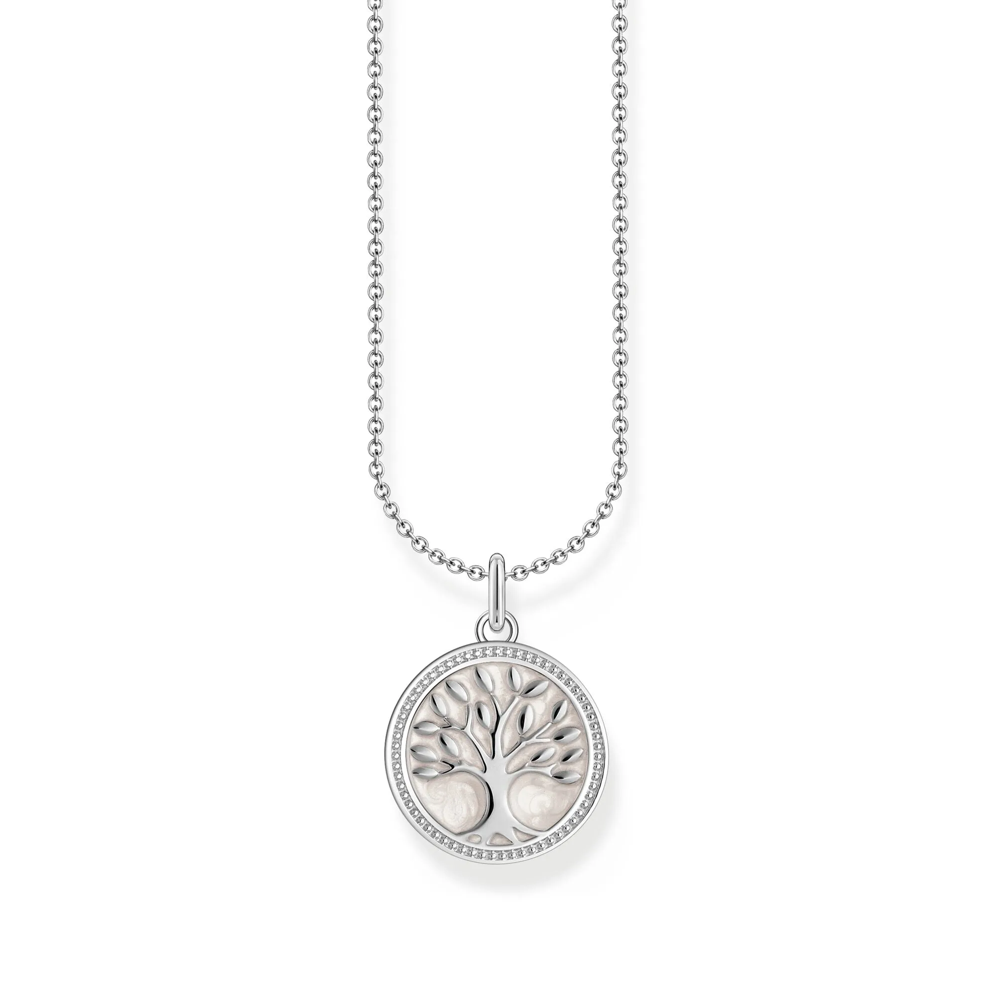 Thomas Sabo Damenketten Halskette mit Baum der Liebe Anhänger - Silber