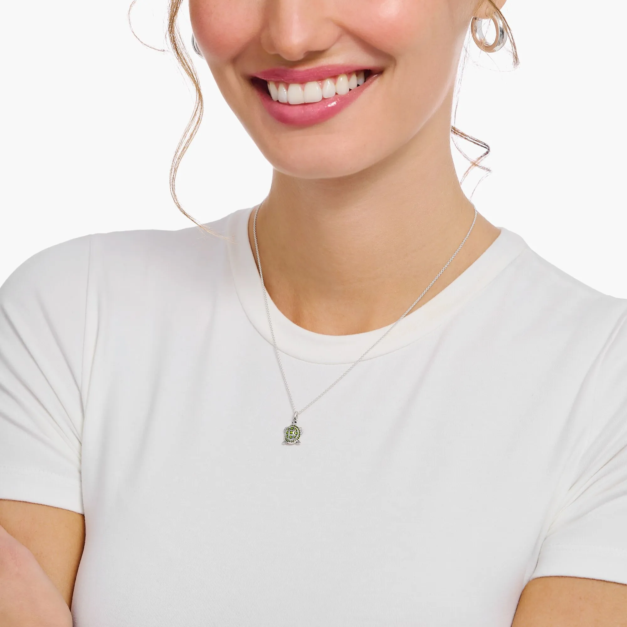 Thomas Sabo Damenketten Kette mit Schildkrötenanhänger