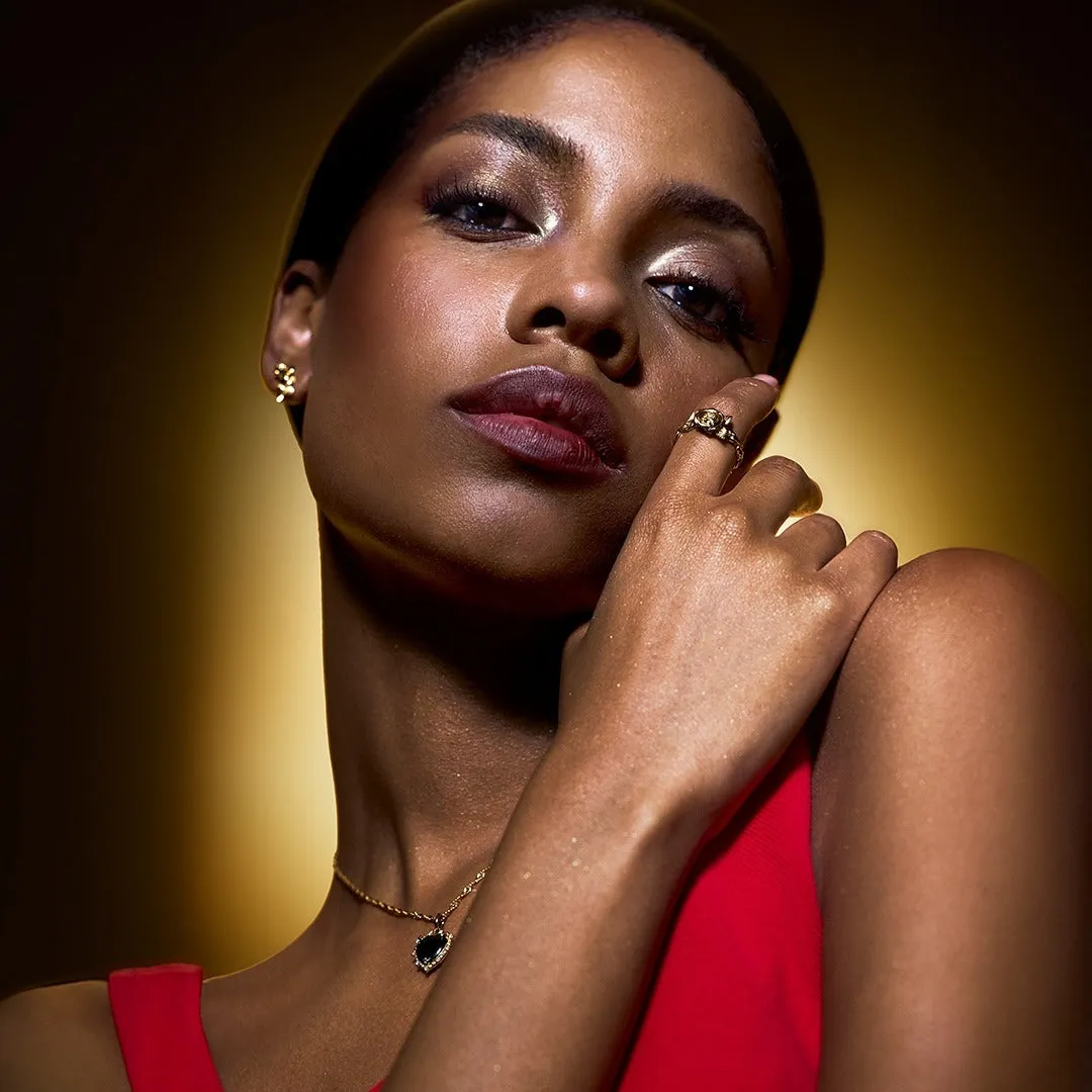 Thomas Sabo Damenketten Romantik-Kette mit Anhänger Herz Gold