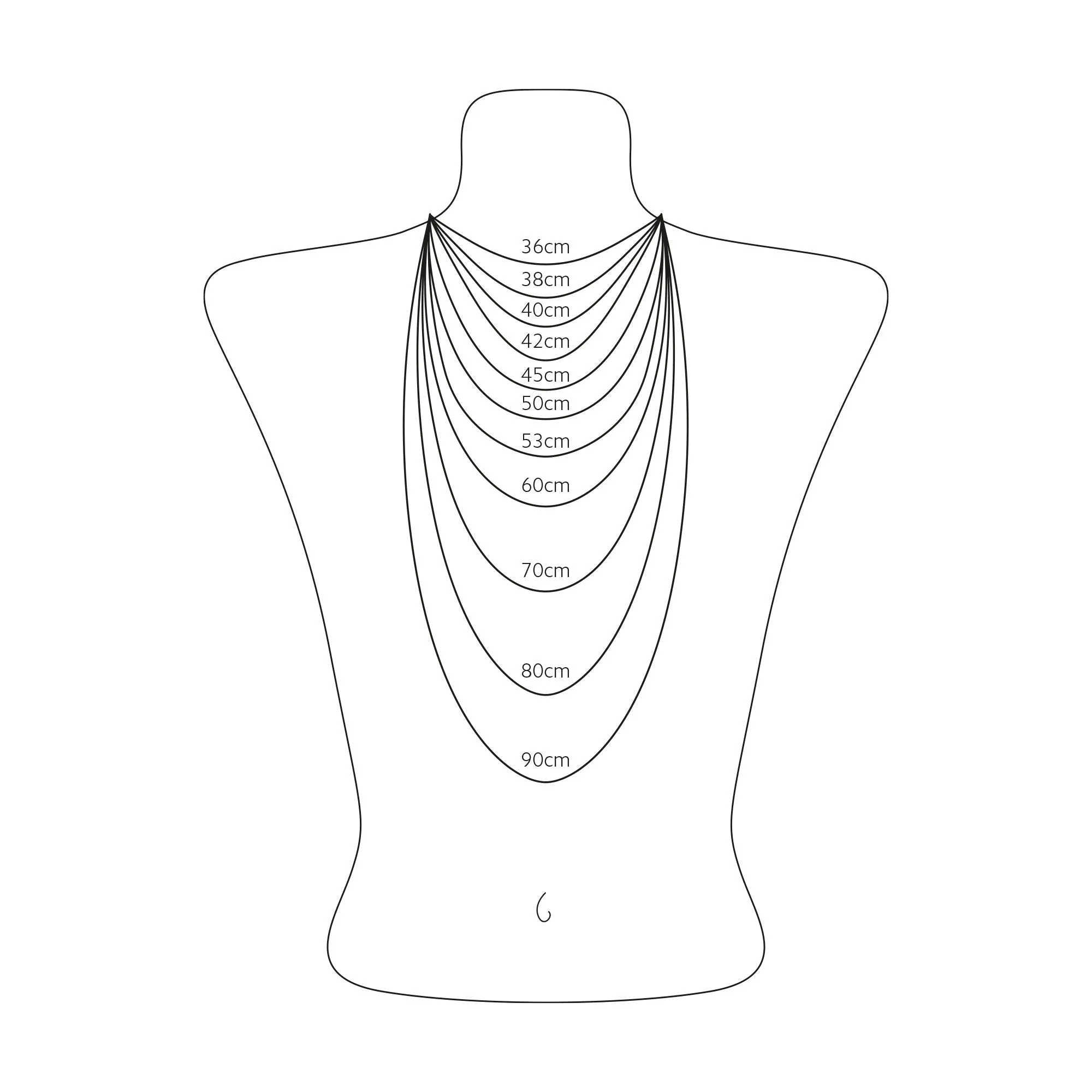 Thomas Sabo Damen Halsketten Silberne Gliederkette mit zwei Ringverschlüssen und weißen Zirkonia