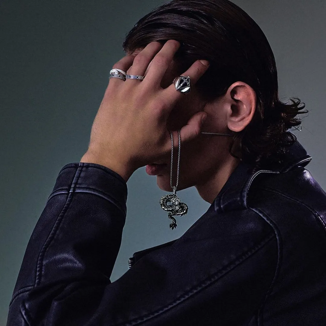 Thomas Sabo Damenringe Bandring mit schwarzem Zirkonia