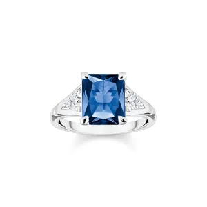 Thomas Sabo Damenringe Ring mit blauem Stein