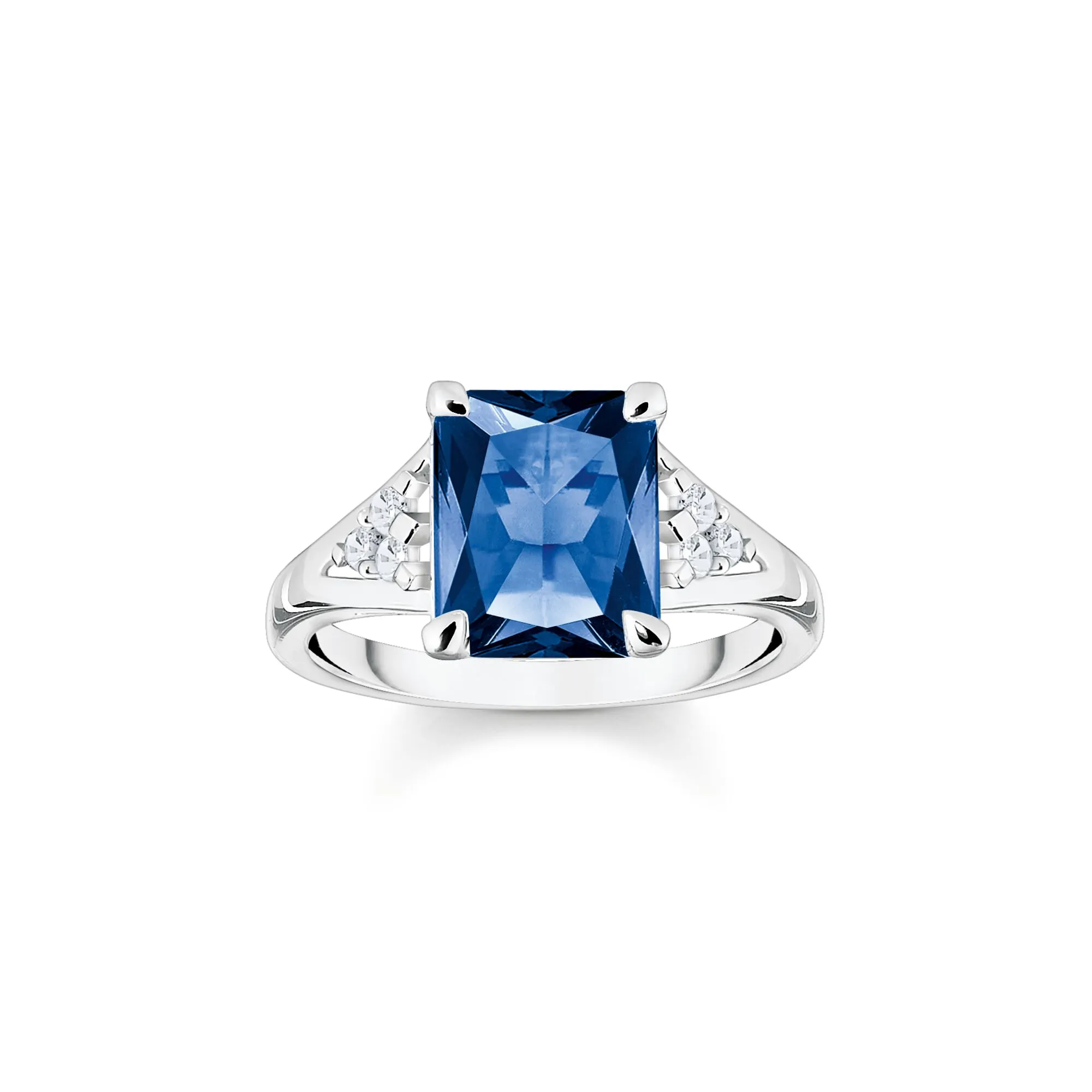 Thomas Sabo Damenringe Ring mit blauem Stein