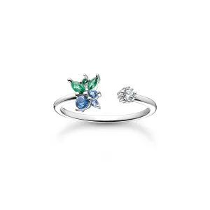 Thomas Sabo Damenringe Ring Heidelbeer Silber