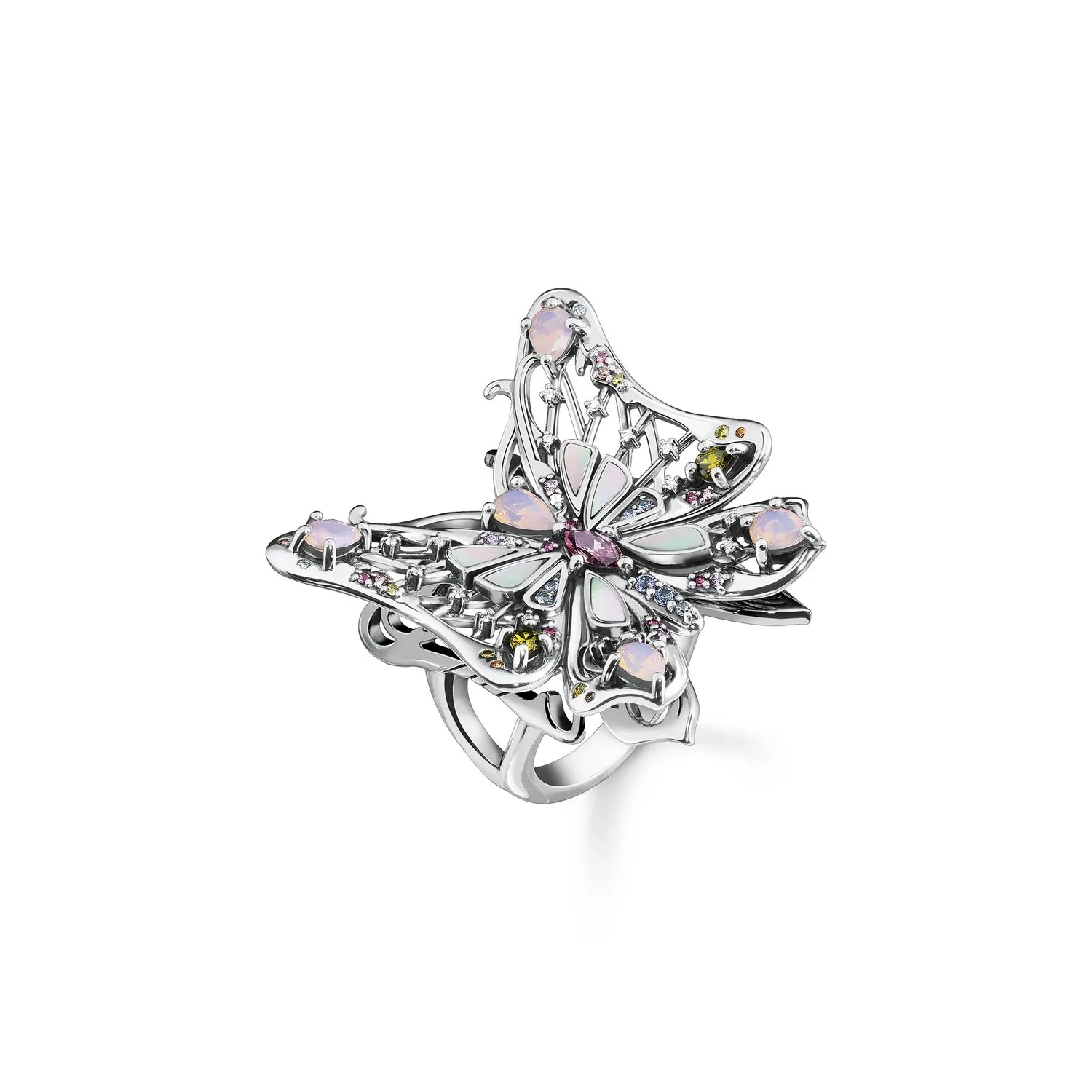 Thomas Sabo Damenringe Ring Schmetterling Silber