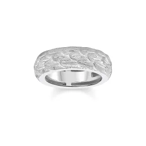 Thomas Sabo Damenringe Ring Feder Silber Schmalkantig