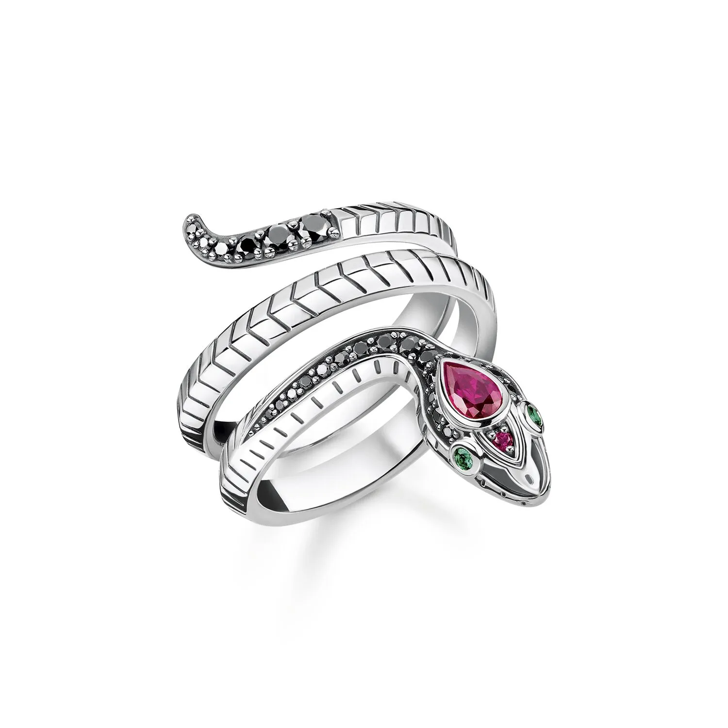 Thomas Sabo Damenringe Ring Schlange Silber