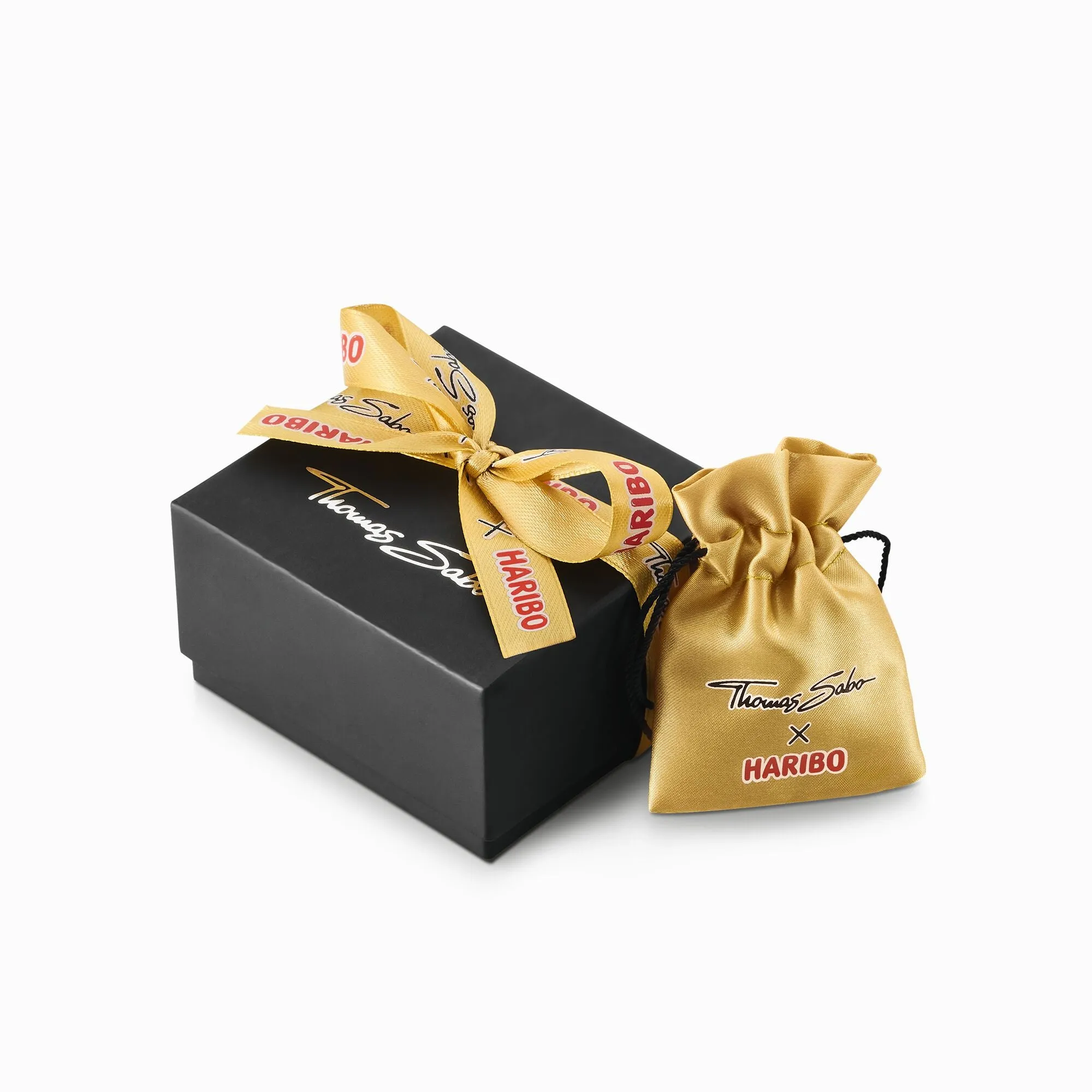 Thomas Sabo Damenringe Ring mit roten Mini-Goldbären und Zirkonia