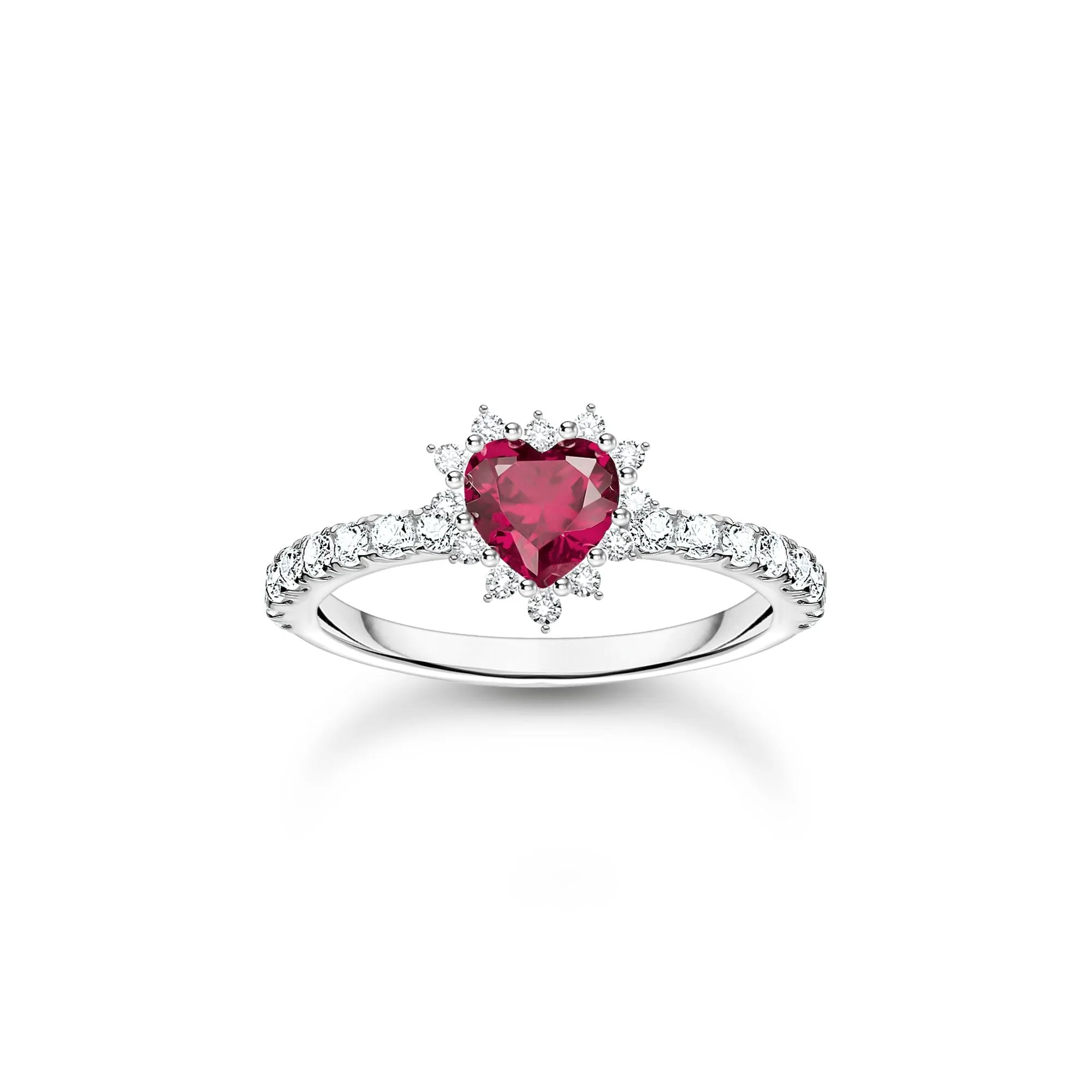 Thomas Sabo Damenringe Romantischer Herzring