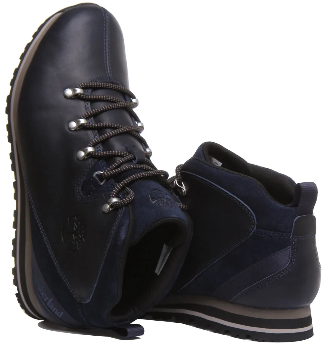 Timberland A2652 Splitrock Mid Wanderstiefel In Marineblau Für Herren Schuhe Timberland