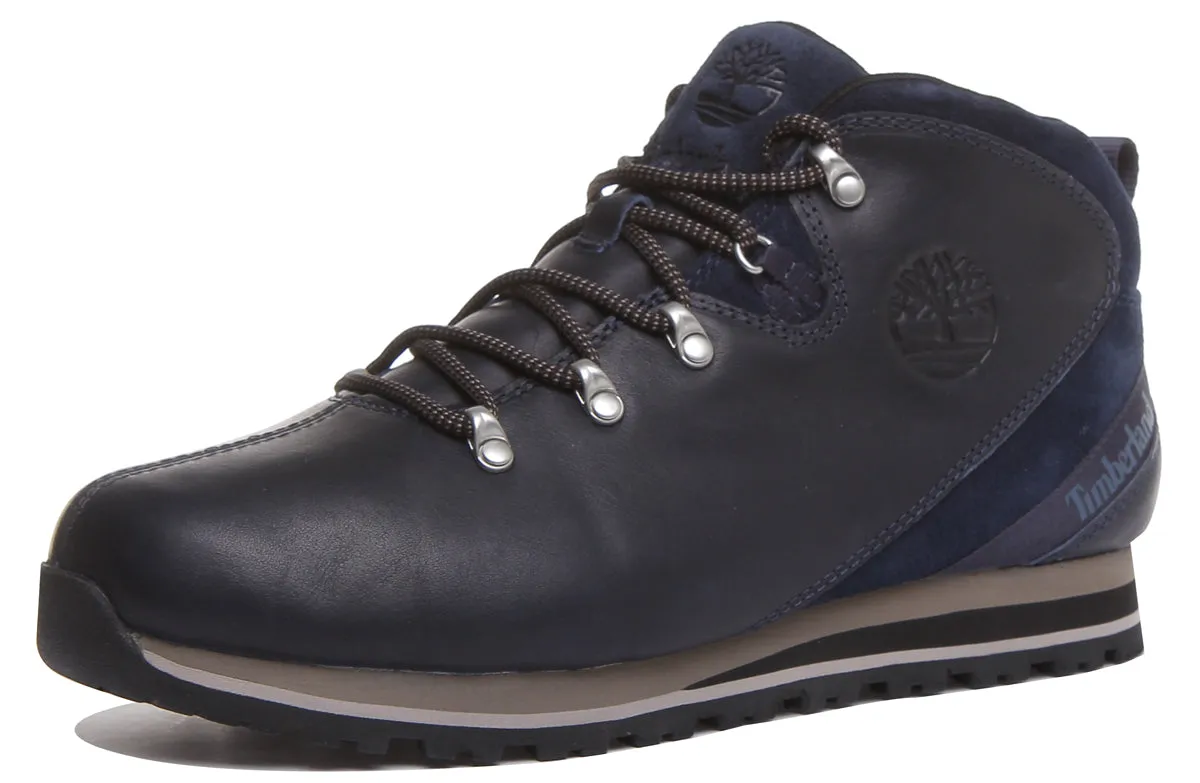 Timberland A2652 Splitrock Mid Wanderstiefel In Marineblau Für Herren Schuhe Timberland