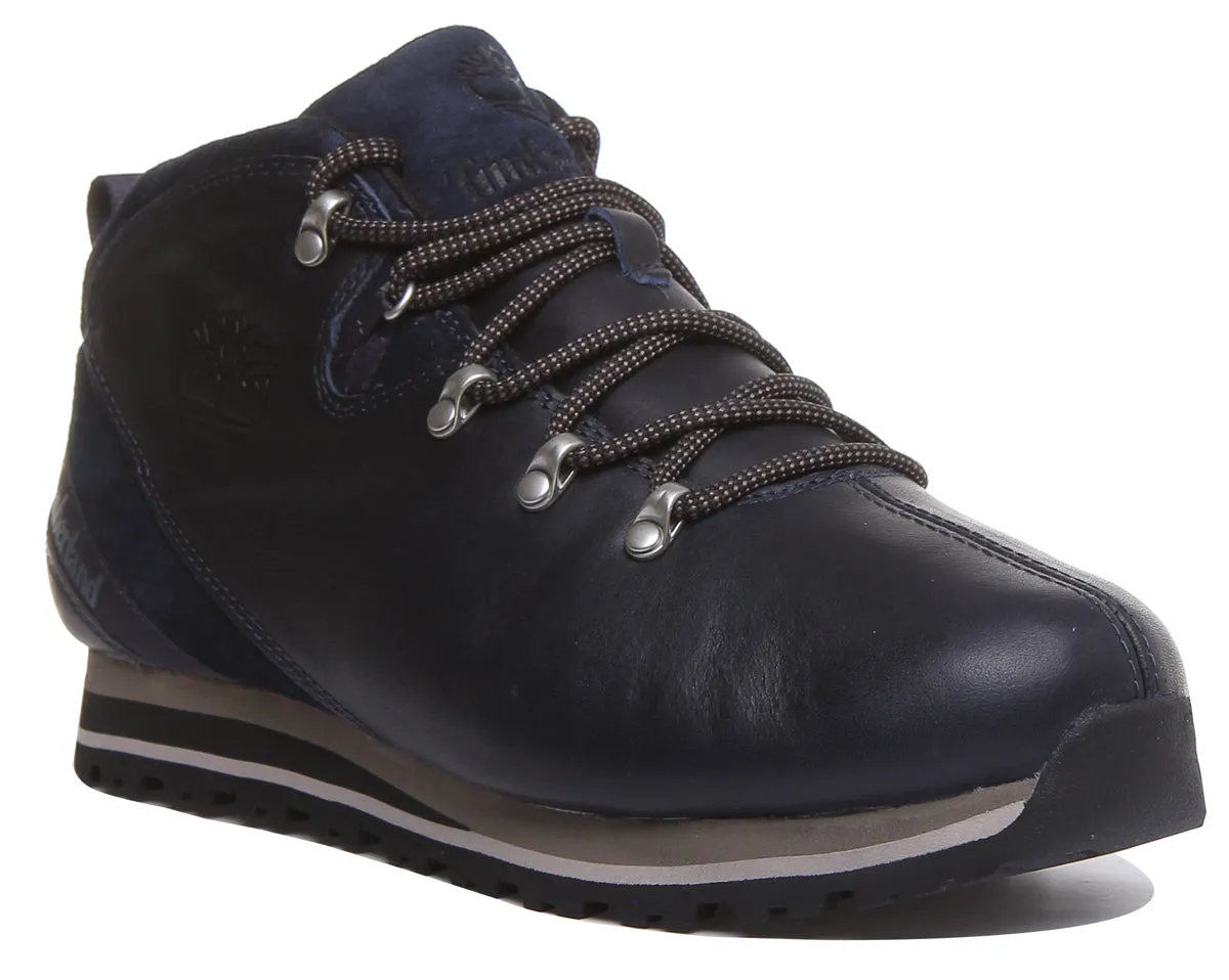 Timberland A2652 Splitrock Mid Wanderstiefel In Marineblau Für Herren Schuhe Timberland