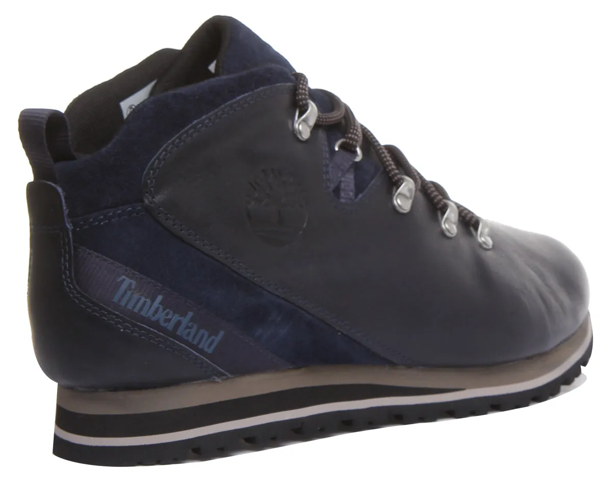 Timberland A2652 Splitrock Mid Wanderstiefel In Marineblau Für Herren Schuhe Timberland