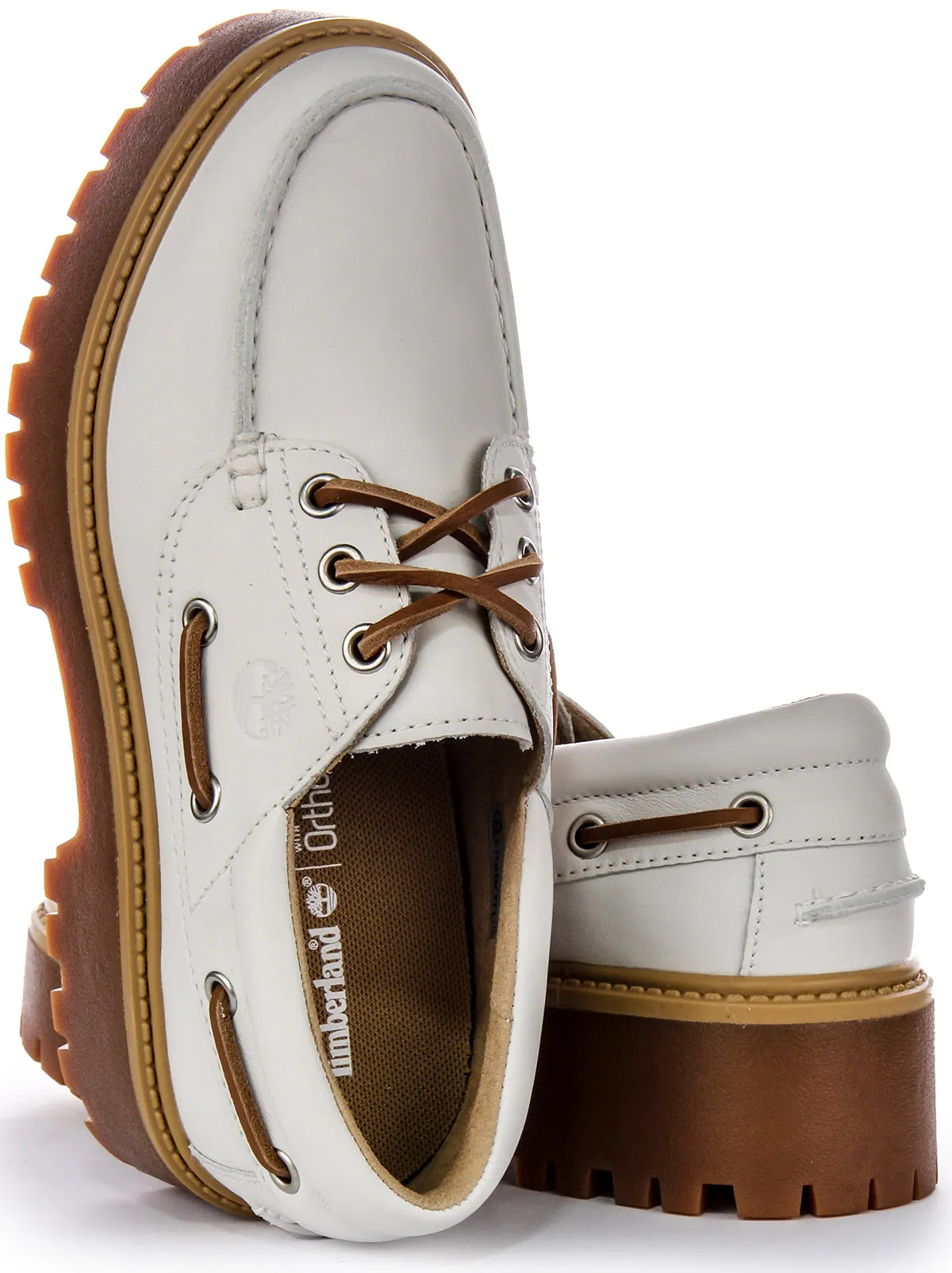 Timberland Stone Street Bootsschuhe In Weiß Für Damen Schuhe Timberland