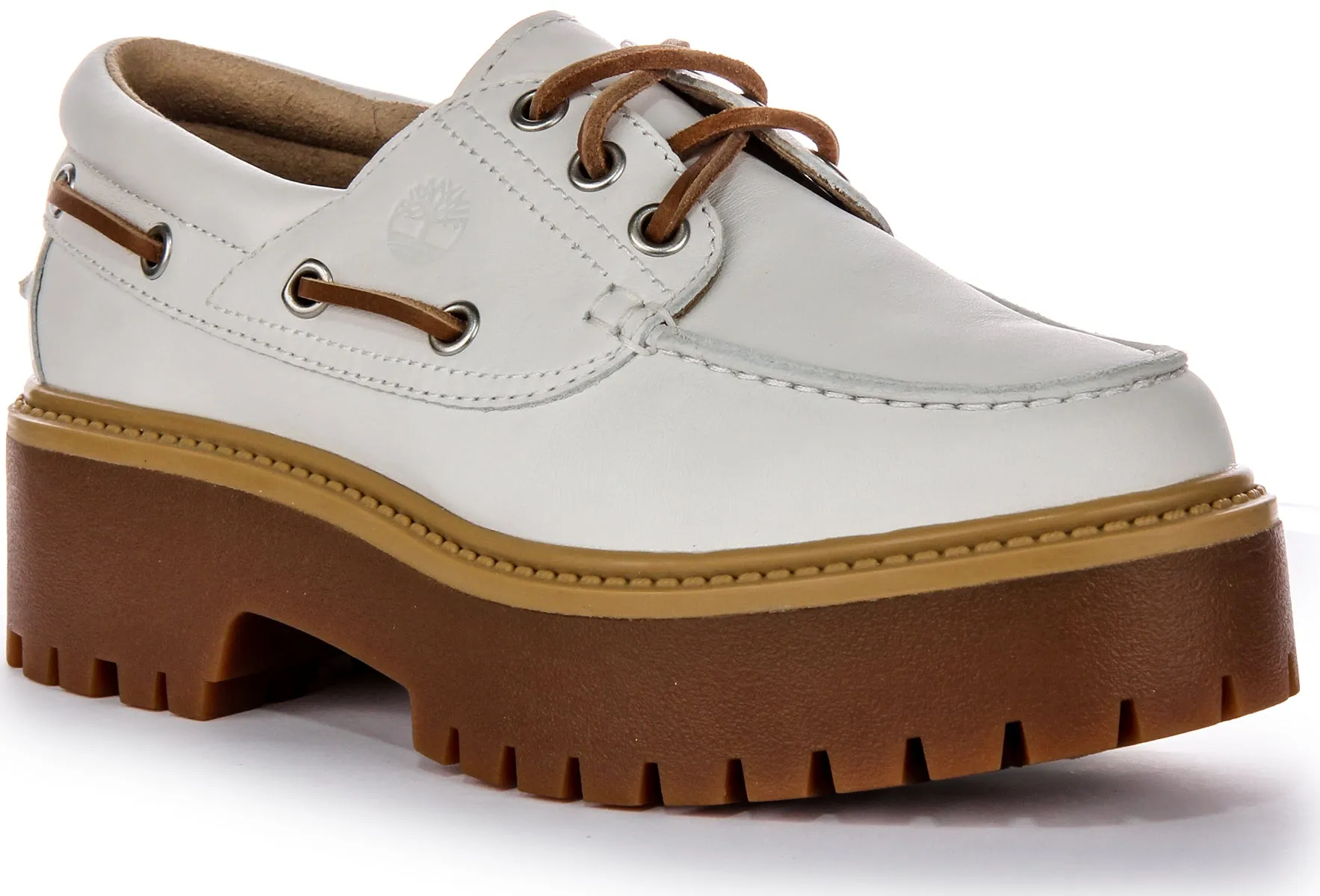 Timberland Stone Street Bootsschuhe In Weiß Für Damen Schuhe Timberland