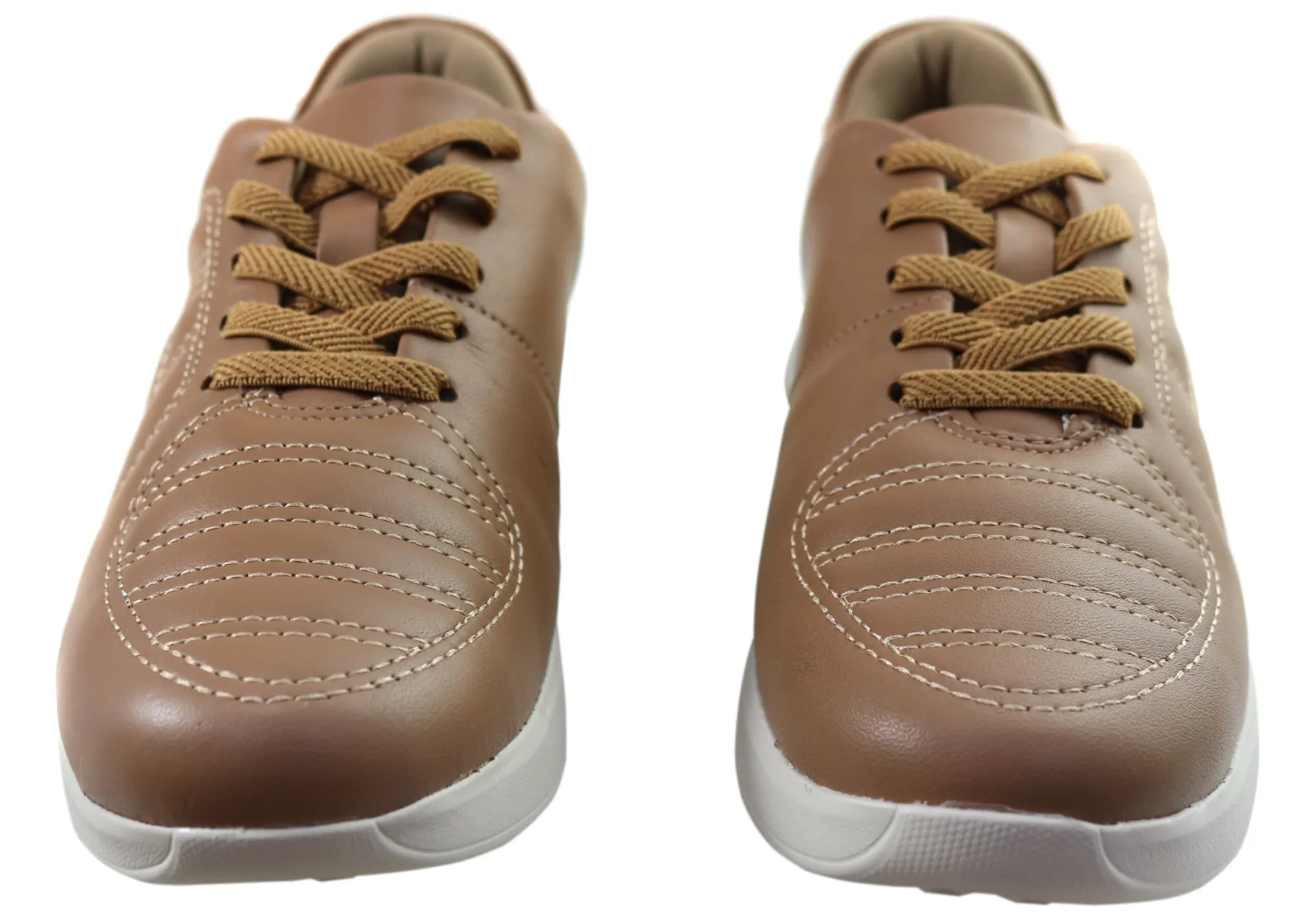 Usaflex Vella Damen Komfort Schuhe mit Polsterung aus Leder, hergestellt in Brasilien Usaflex Schuhe