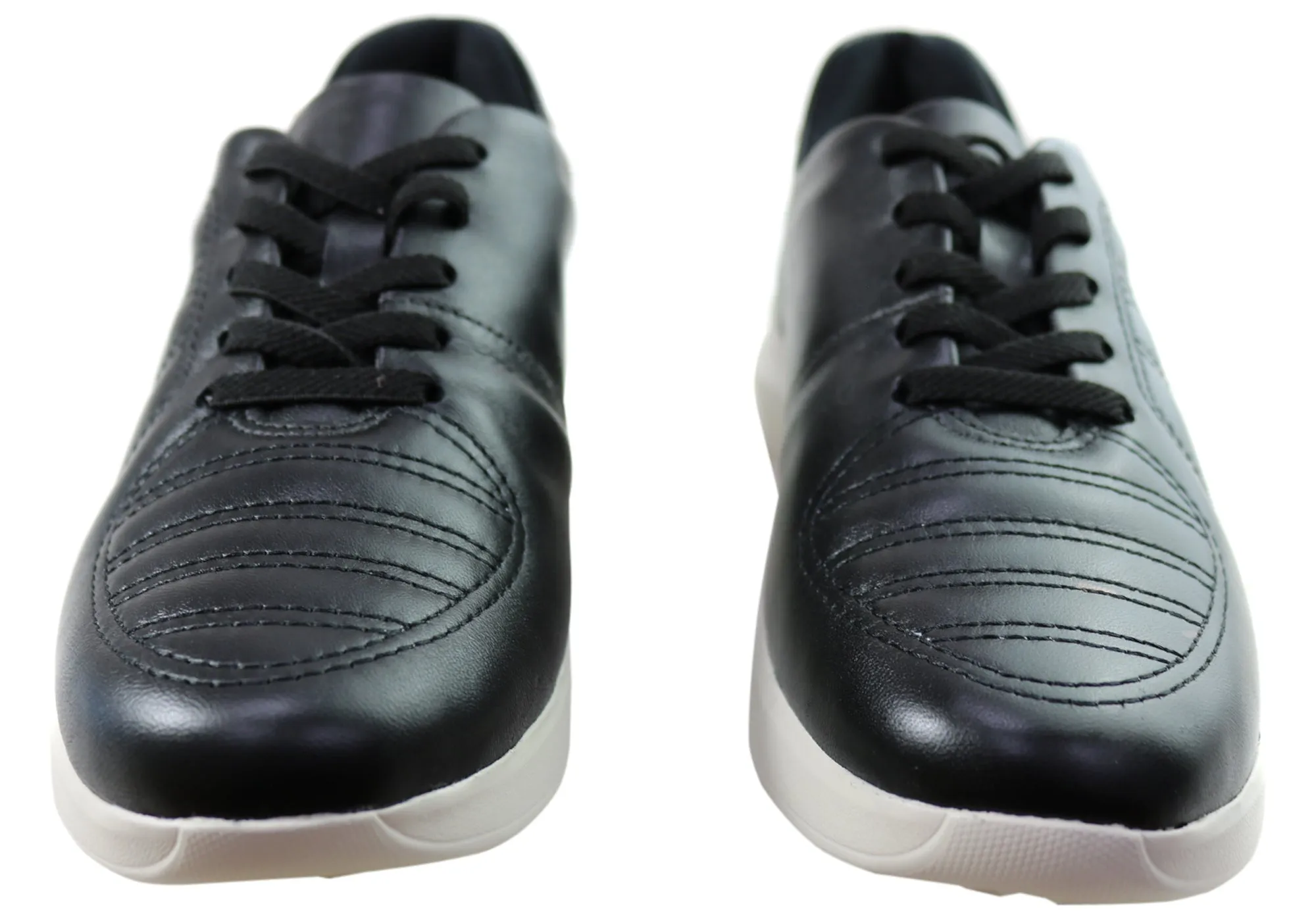 Usaflex Vella Damen Komfort Schuhe mit Polsterung aus Leder, hergestellt in Brasilien Usaflex Schuhe