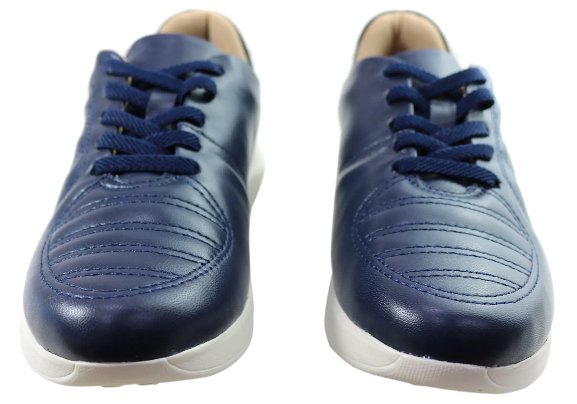 Usaflex Vella Damen Komfort Schuhe mit Polsterung aus Leder, hergestellt in Brasilien Usaflex Schuhe