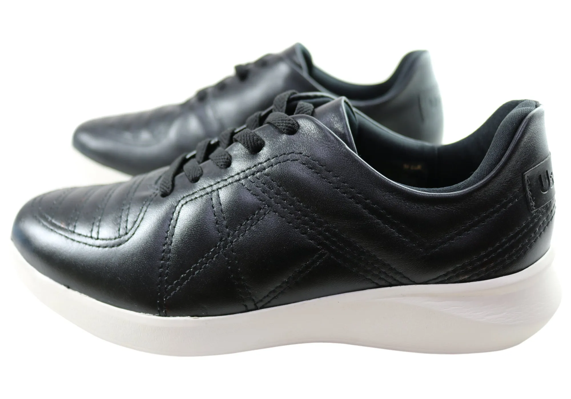 Usaflex Vella Damen Komfort Schuhe mit Polsterung aus Leder, hergestellt in Brasilien Usaflex Schuhe