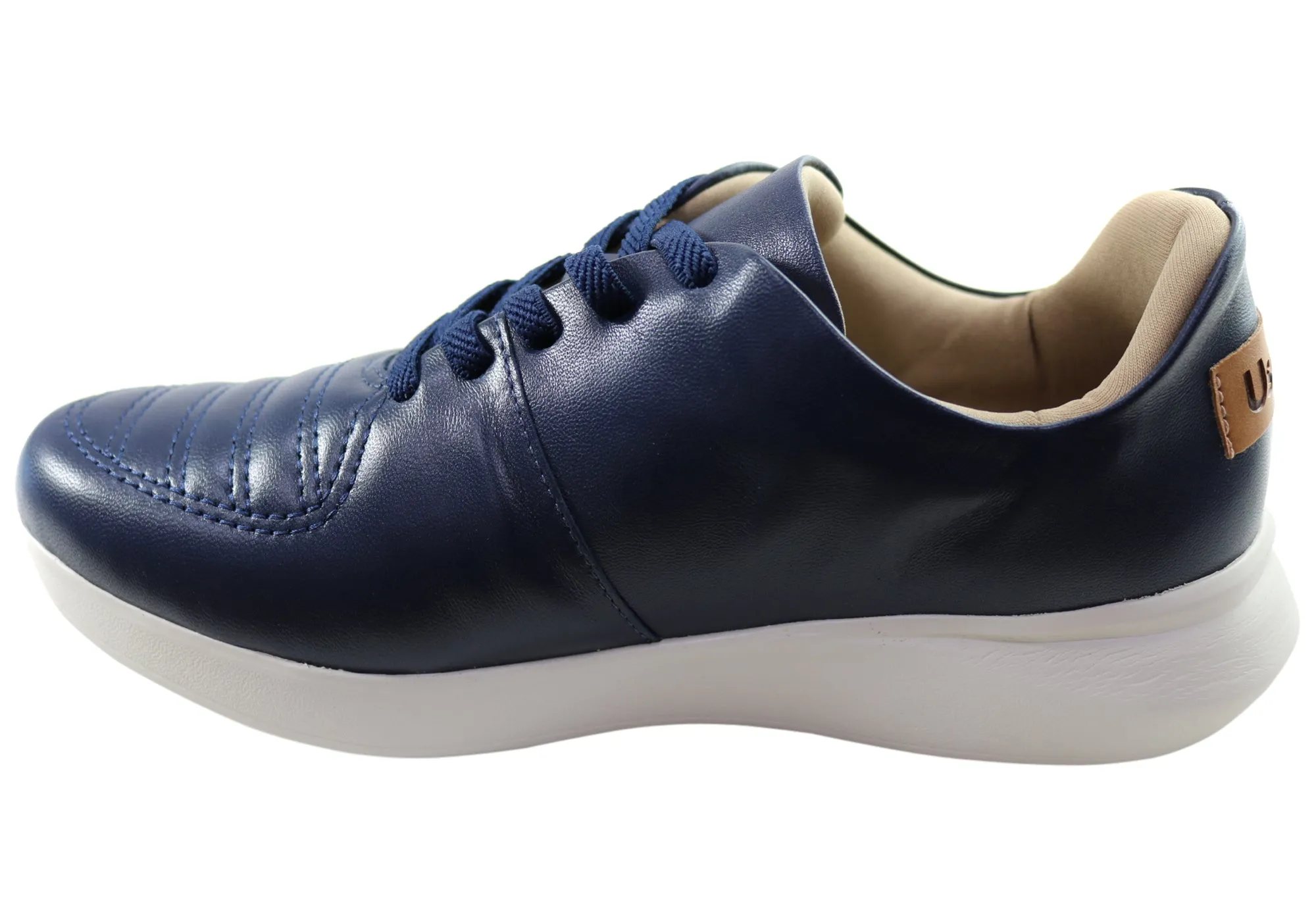 Usaflex Vella Damen Komfort Schuhe mit Polsterung aus Leder, hergestellt in Brasilien Usaflex Schuhe