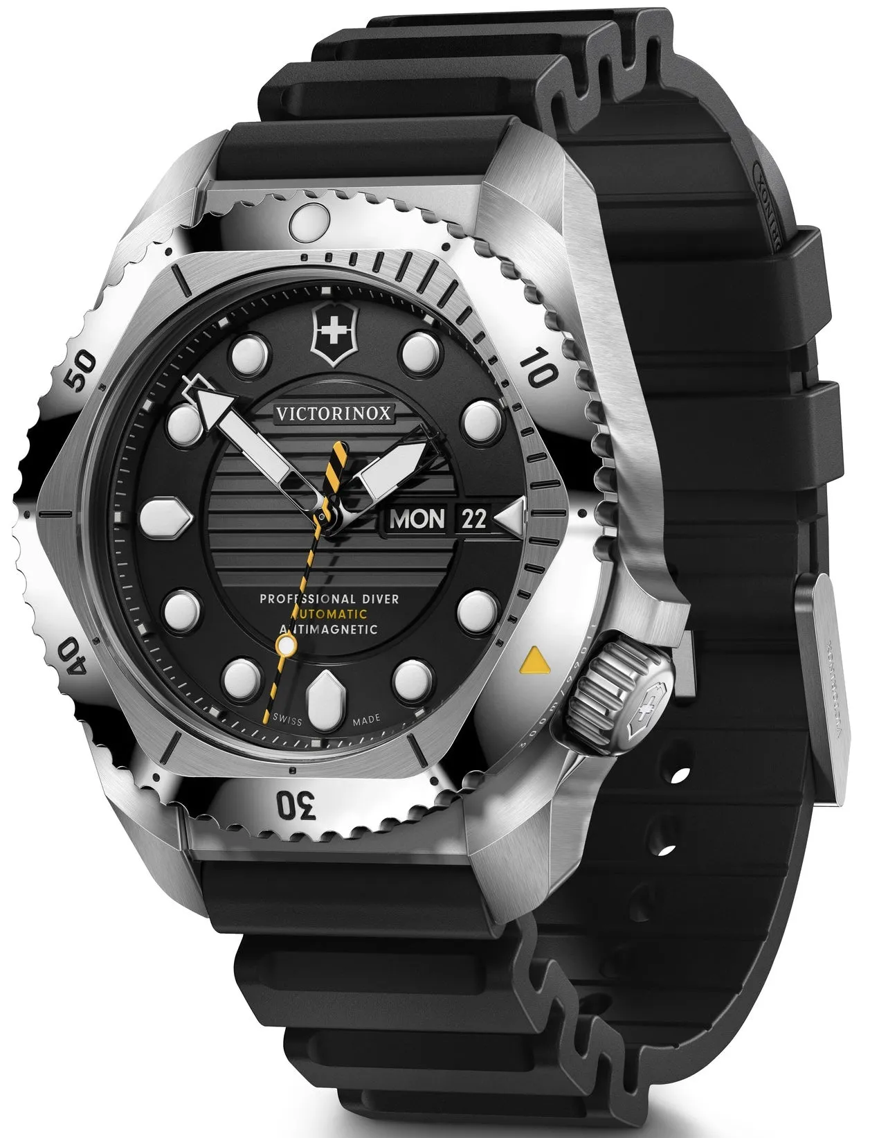 Victorinox Uhren Victorinox Dive Pro Automatik Drei Zeiger Stahlarmbanduhr