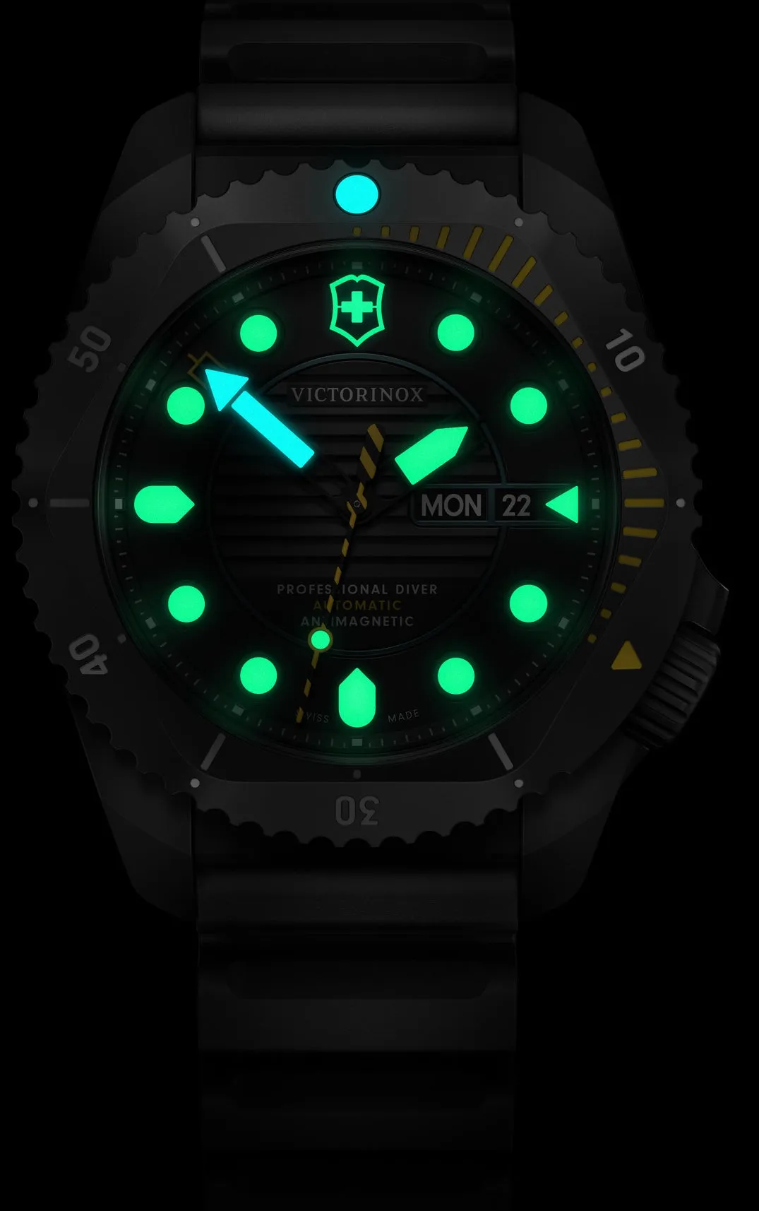 Victorinox Uhren Victorinox Dive Pro Automatik Drei Zeiger Titanium Uhr