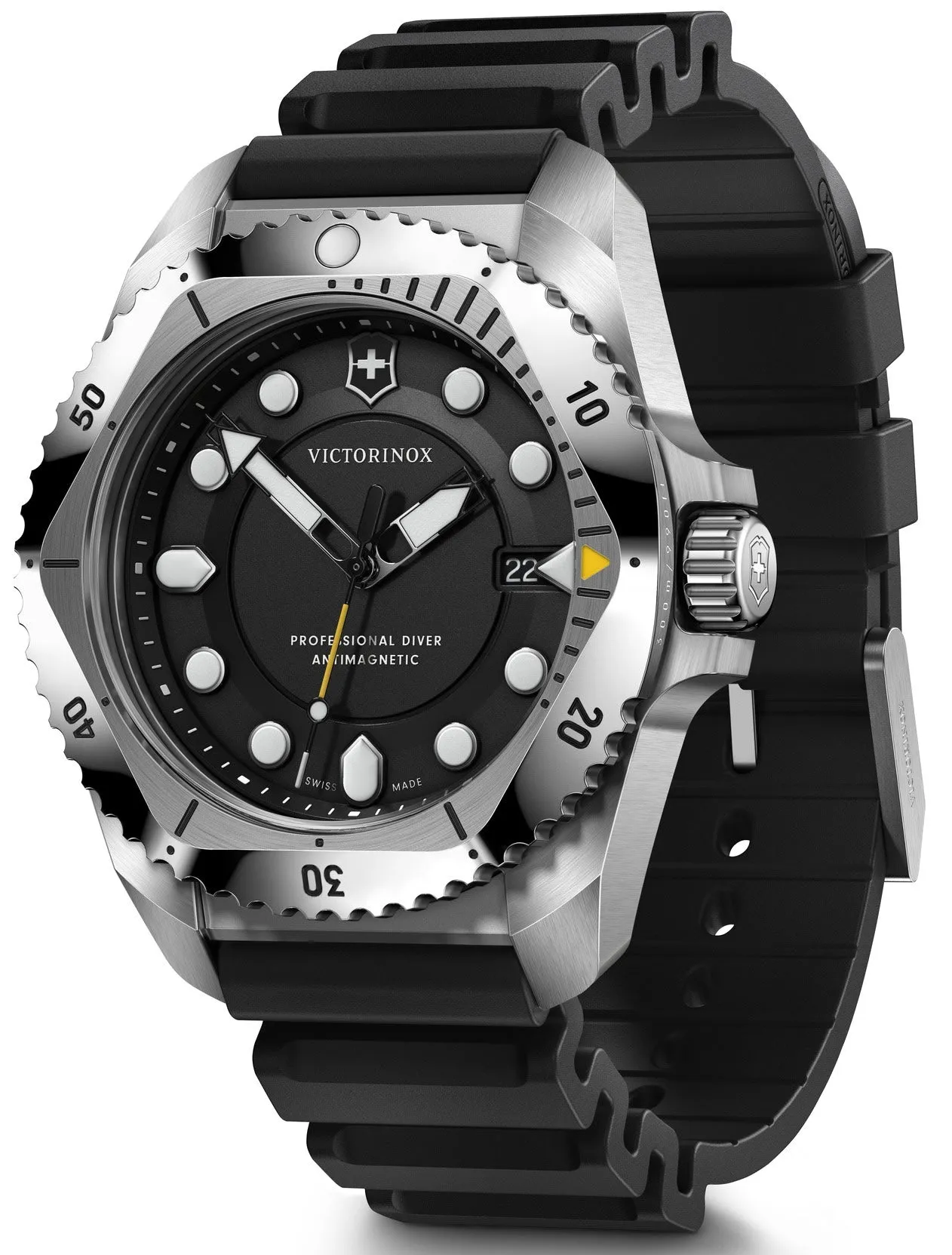 Victorinox Uhren Victorinox Dive Pro Quarz Drei Zeiger Stahlarmbanduhr