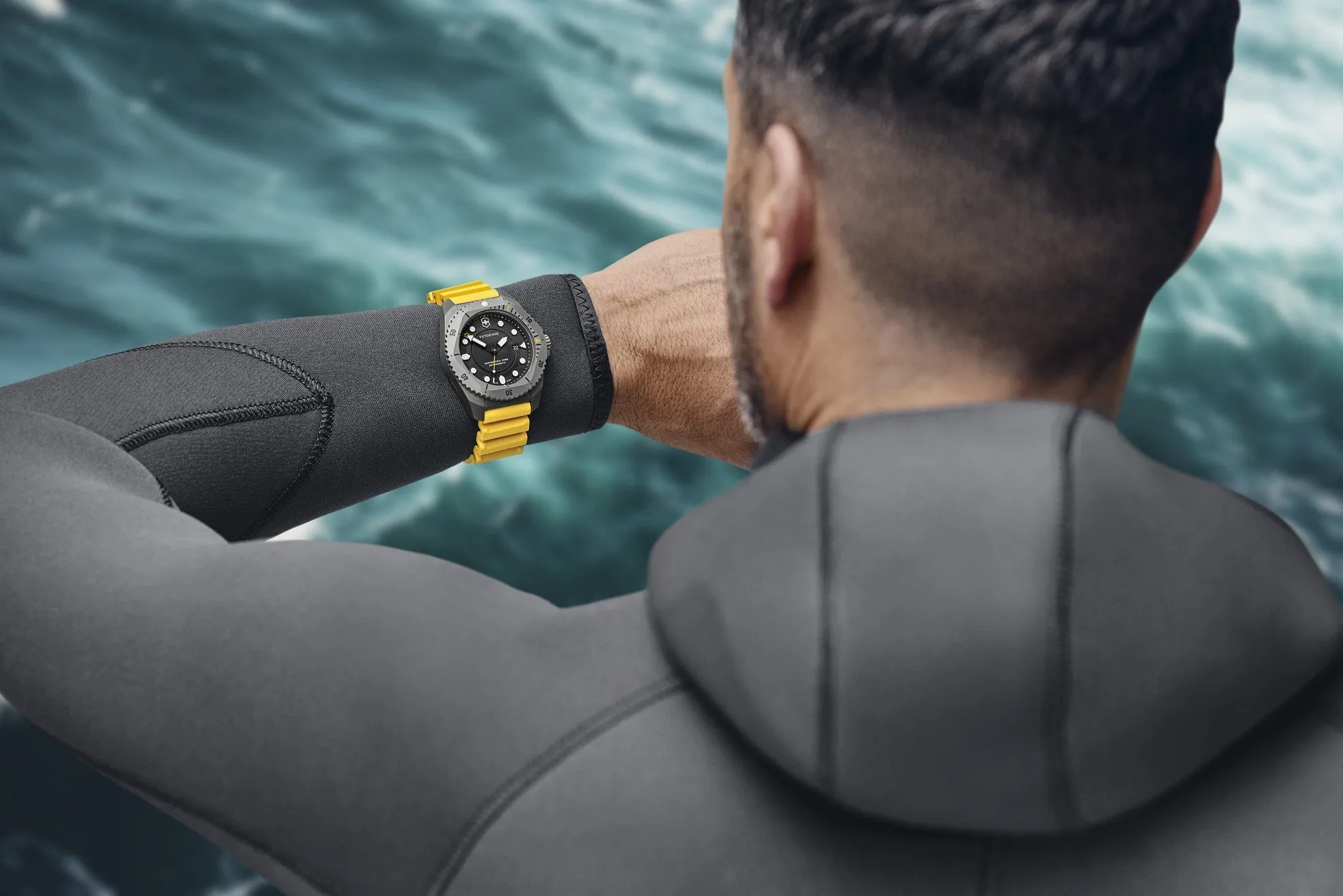 Victorinox Uhren Victorinox Dive Pro Quarz Drei Zeiger Titanium Uhr