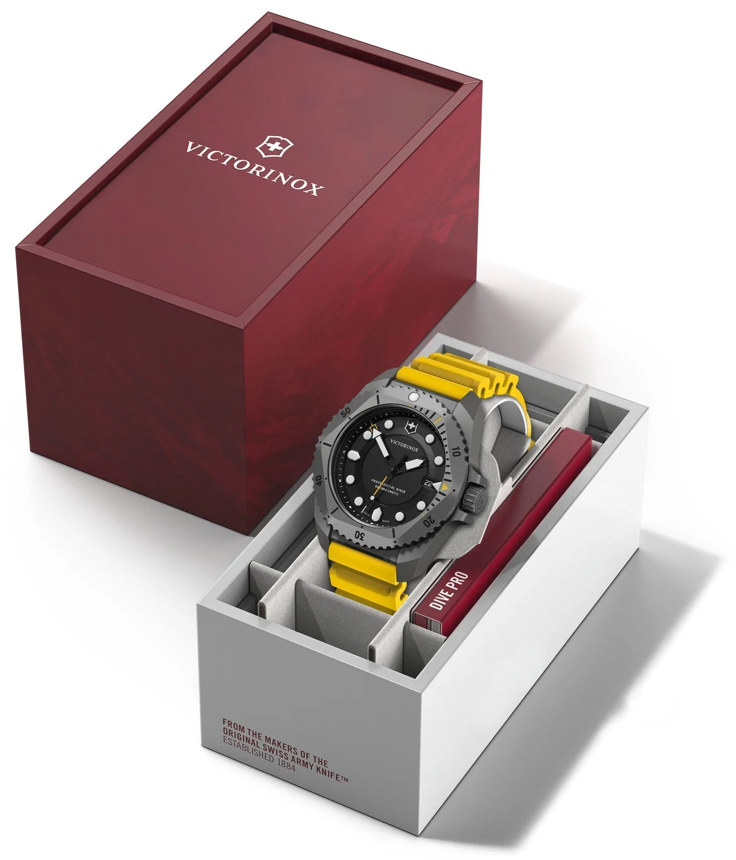 Victorinox Uhren Victorinox Dive Pro Quarz Drei Zeiger Titanium Uhr
