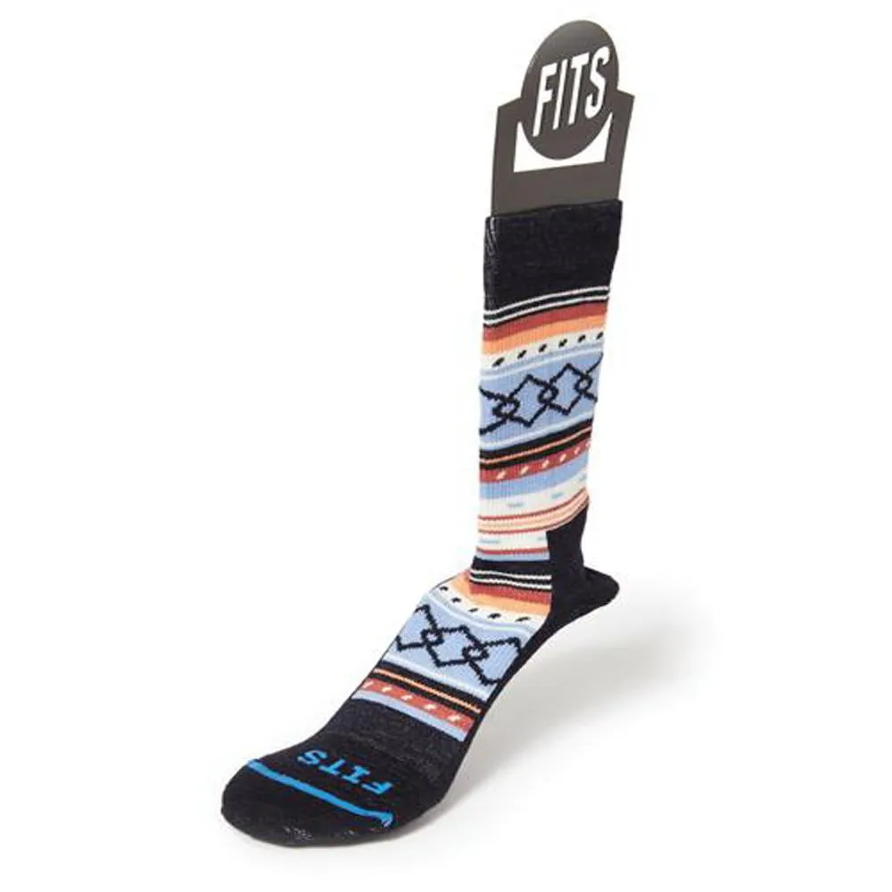 Damen Casual Aztec Crew Socken