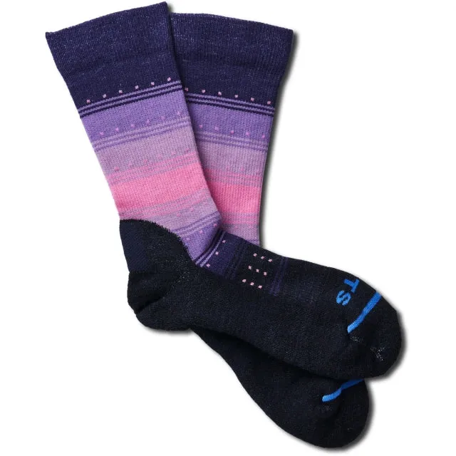 Damen Casual Aztec Crew Socken