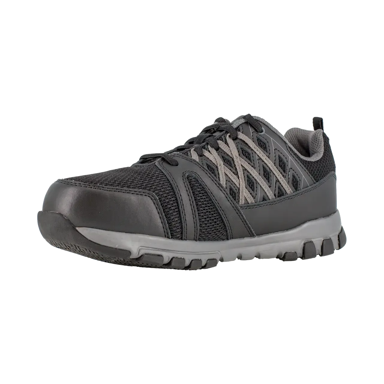 Damen Sublite Sicherheits-Sportschuh Schwarz/Grau