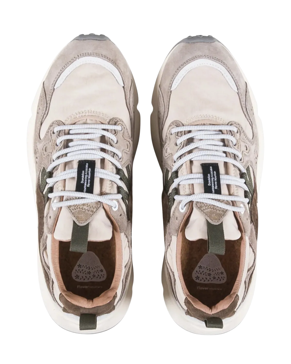 Yamano 3 Uni Schuhe in Off White & Beige