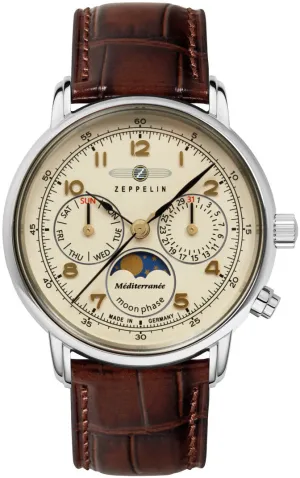 Zeppelin Uhren Zeppelin Mediterranee Herrenuhr D
