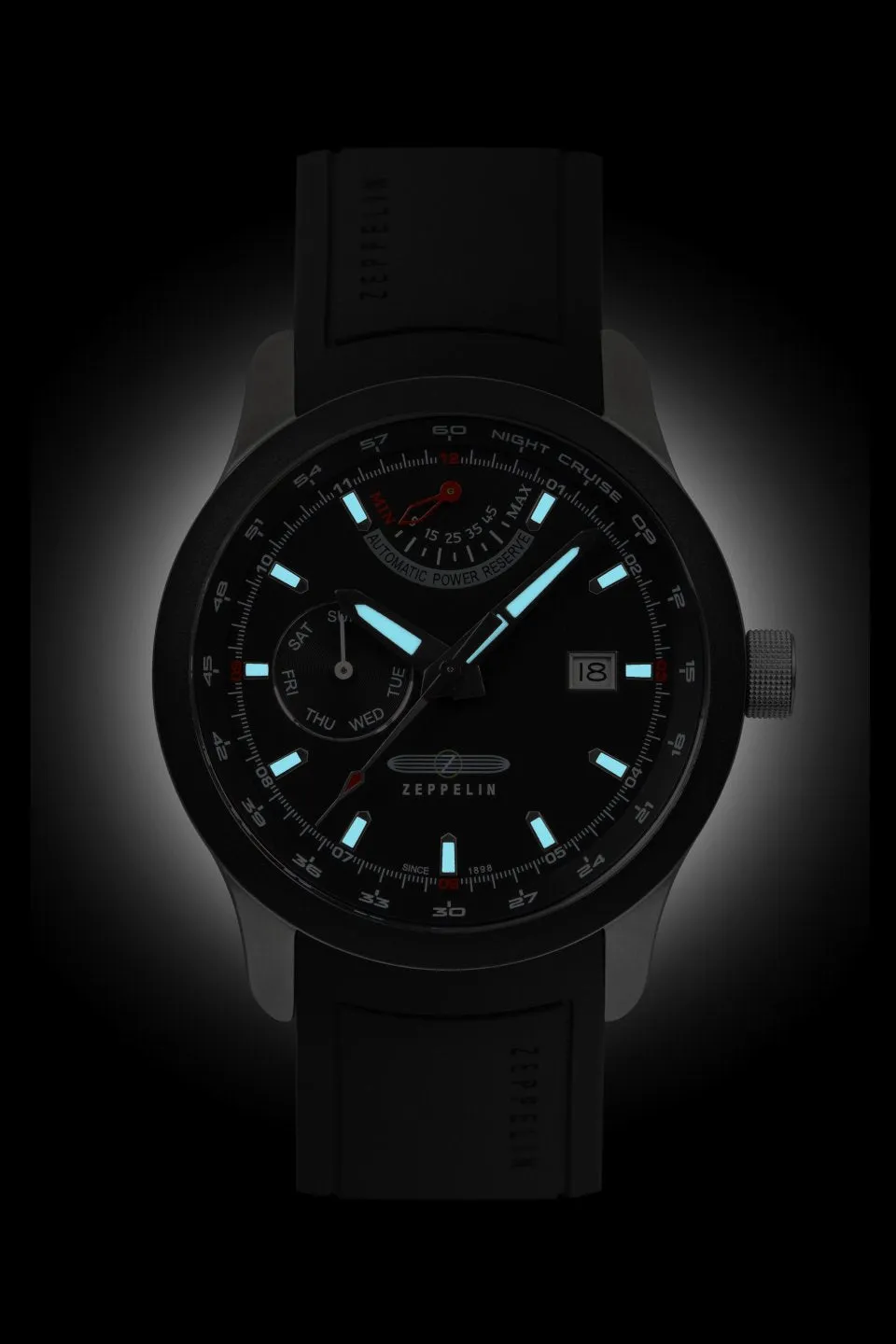 Zeppelin Uhren Zeppelin Uhr Night Cruise Herren