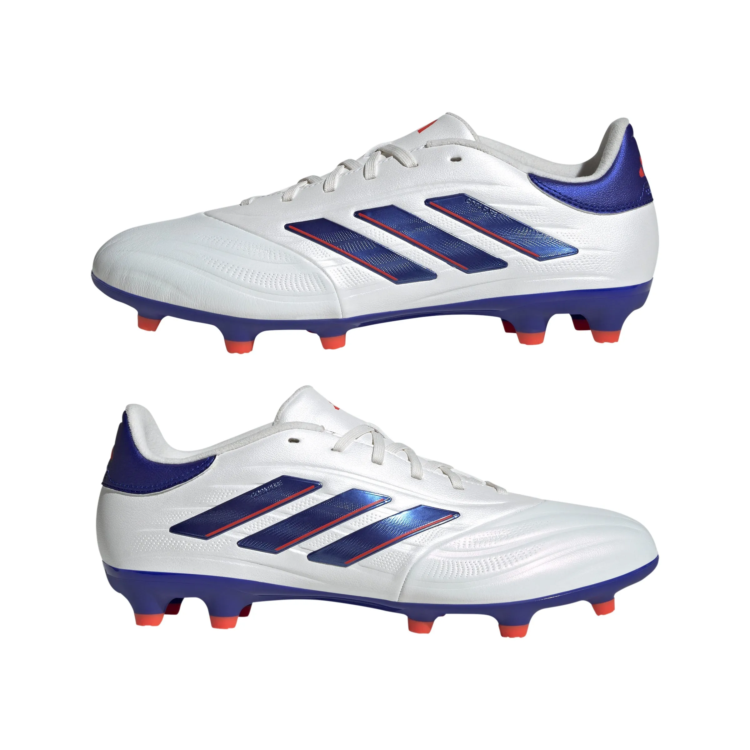 adidas Copa Pure 2 League FG Fußballschuhe für festen Untergrund - FTWeiß/ LucBlu/ SolarRot