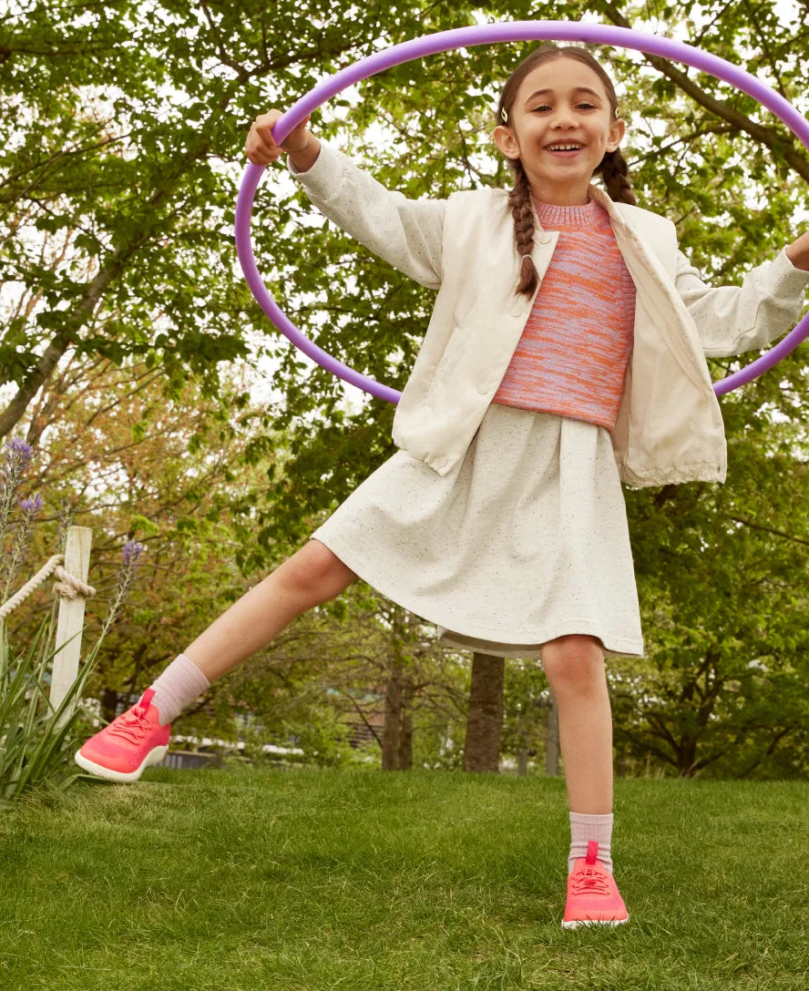 Großkindern KNX Gestrickter Sneaker  |  Dubarry/Sternenweiß