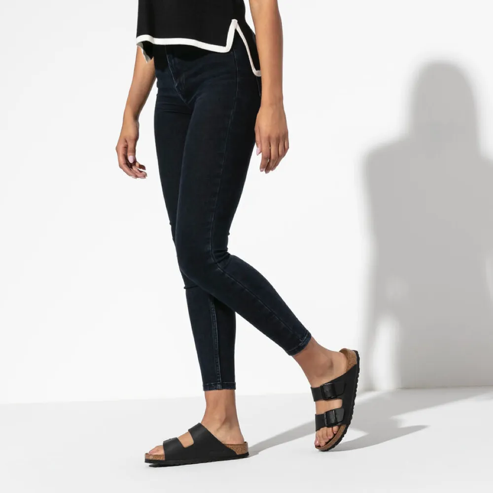 Birkenstock Arizona Birko-Flor Sandale in Schwarz