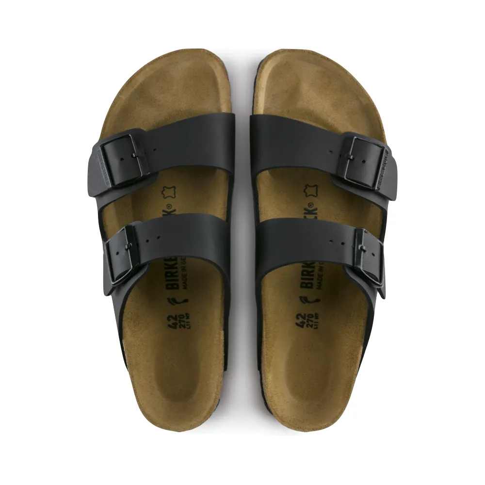 Birkenstock Arizona Birko-Flor Sandale in Schwarz