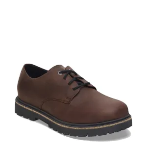 Birkenstock Herren Highwood Geölter Leder Niedrige Schnürung in Habana Braun