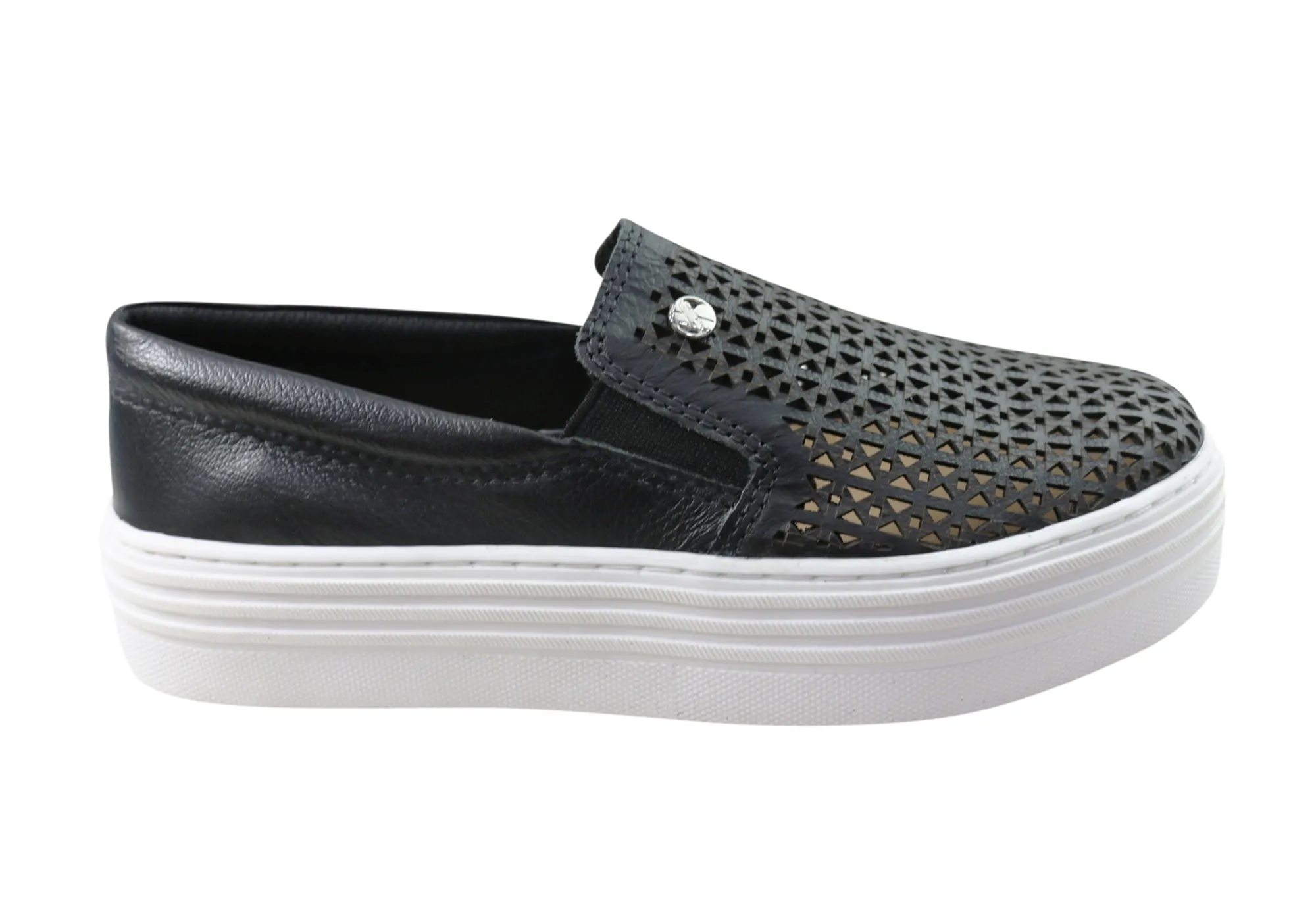 Bottero Opal Damen Comfort Leder Freizeitschuhe Hergestellt in Brasilien Bottero Schuhe