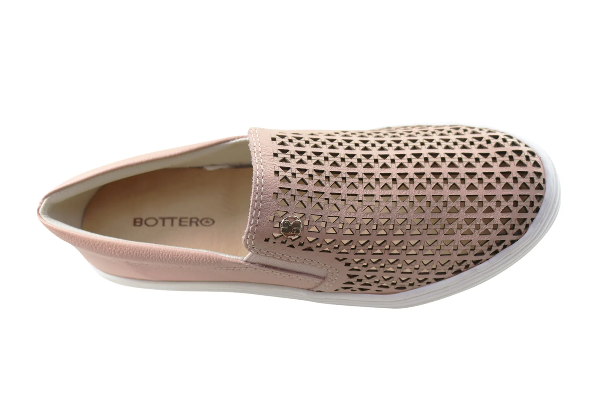 Bottero Opal Damen Comfort Leder Freizeitschuhe Hergestellt in Brasilien Bottero Schuhe
