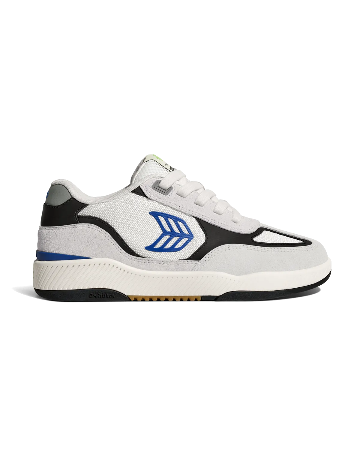 Cariuma Schuhe Skategoat C25 Schuhe in Rauchweiß, Schwarz & Blau